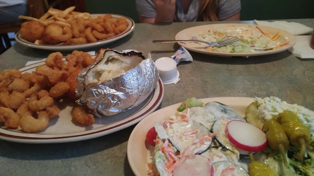 Salad N Baked Potato